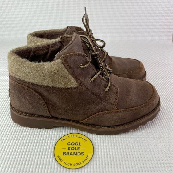 UGG Other - UGG leather/wool boots size 4 kids shoes